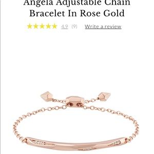 Kendra Scott Angela adjustable chain bracelet